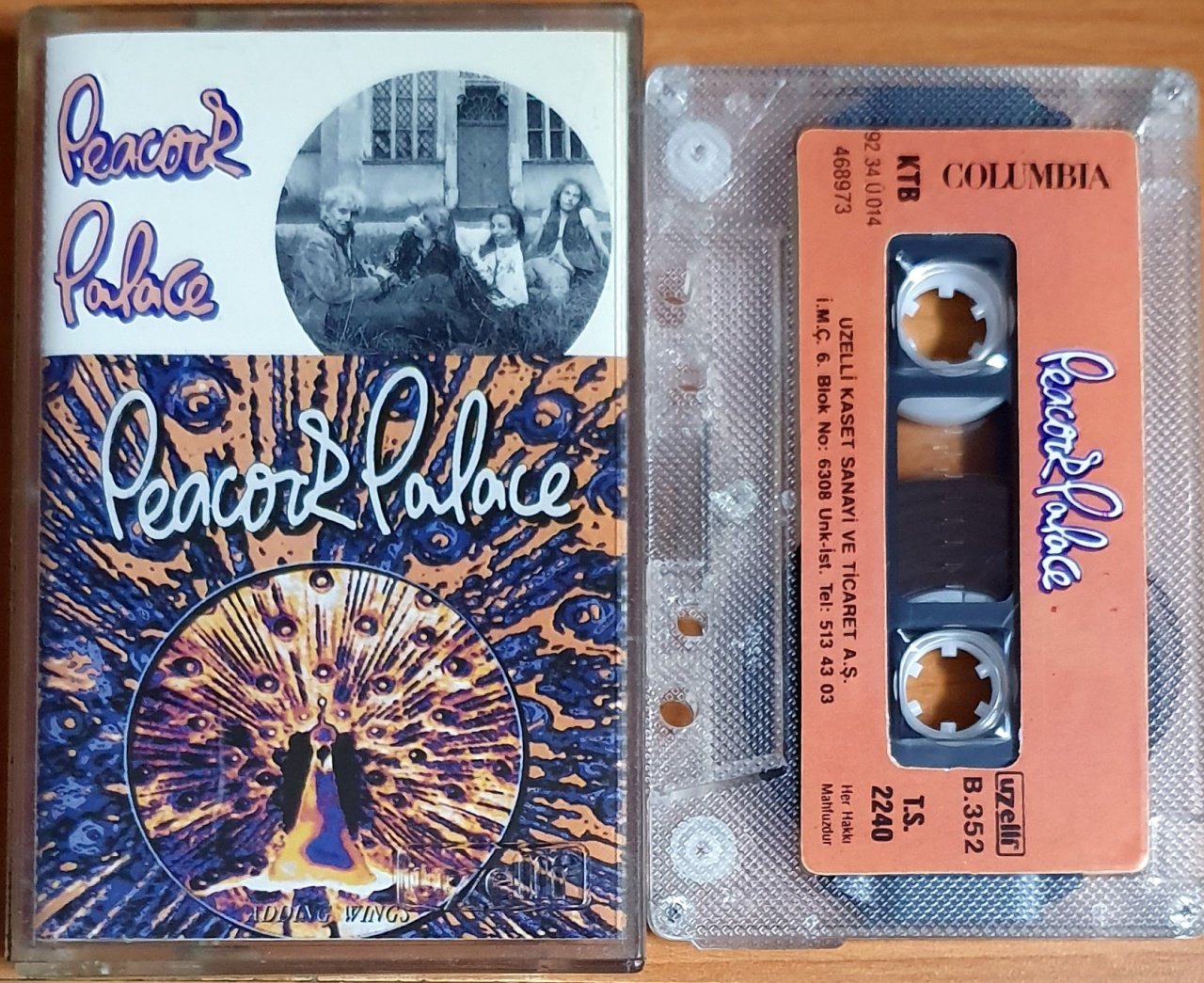 PEACOCK PALACE - ADDING WINGS (1992) - KASET UZELLİ 2.EL
