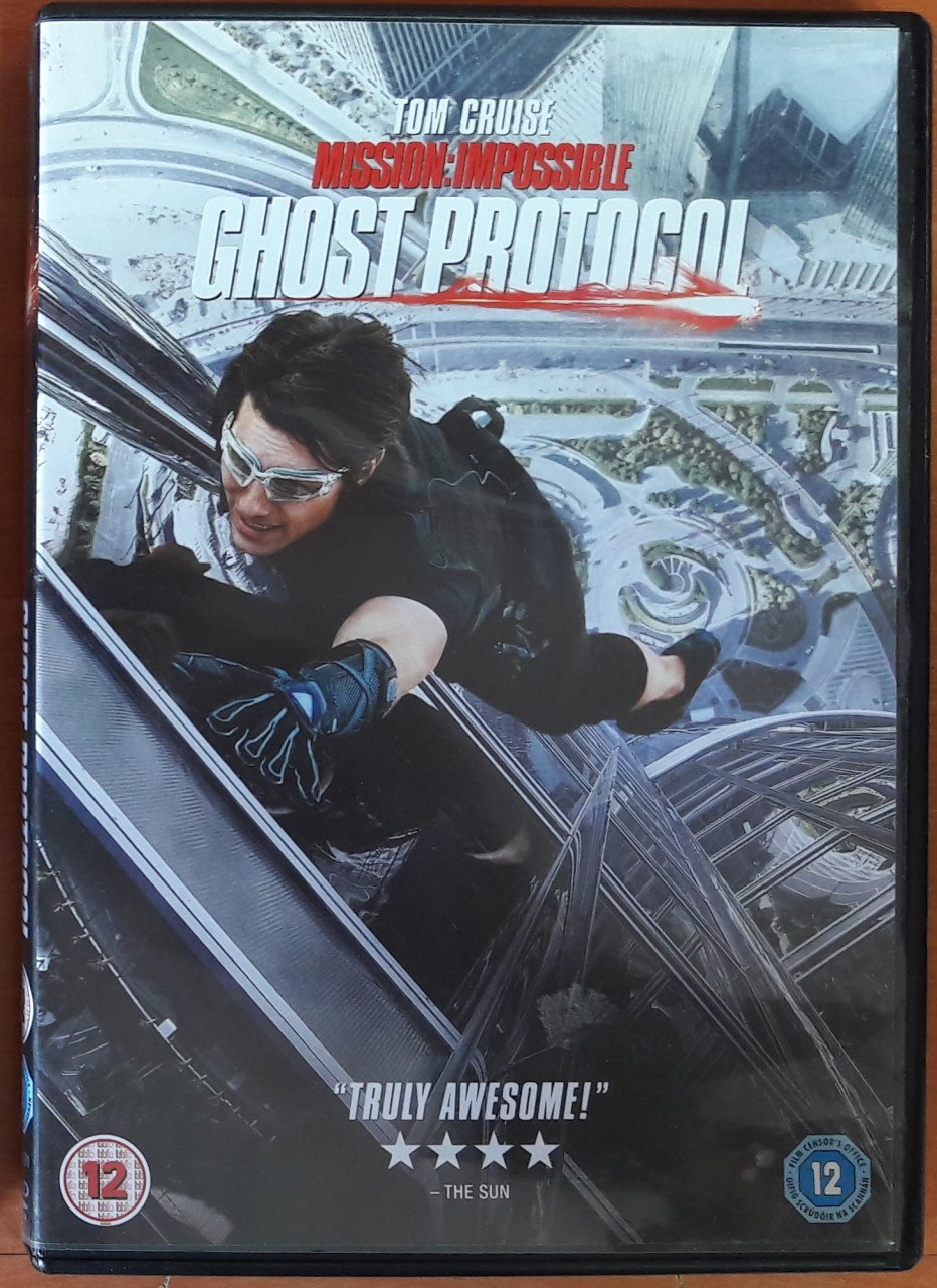 MISSION IMPOSSIBLE GHOST PROTOCOL - TOM CRUISE - DVD 2.EL TR ALTYAZI YOKTUR