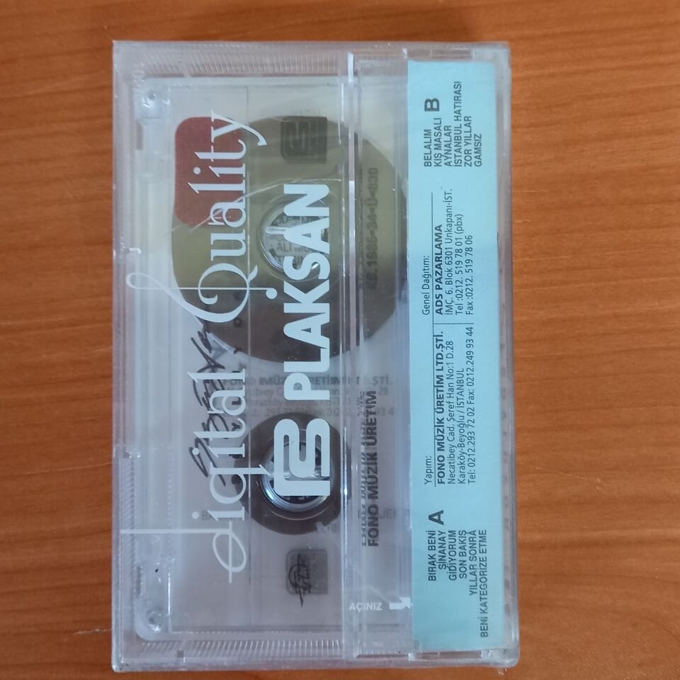 SEZEN AKSU - SEZEN AKSU SÖYLÜYOR (ADS) (1986) - 2000 SONRASI BASKI KASET SIFIR