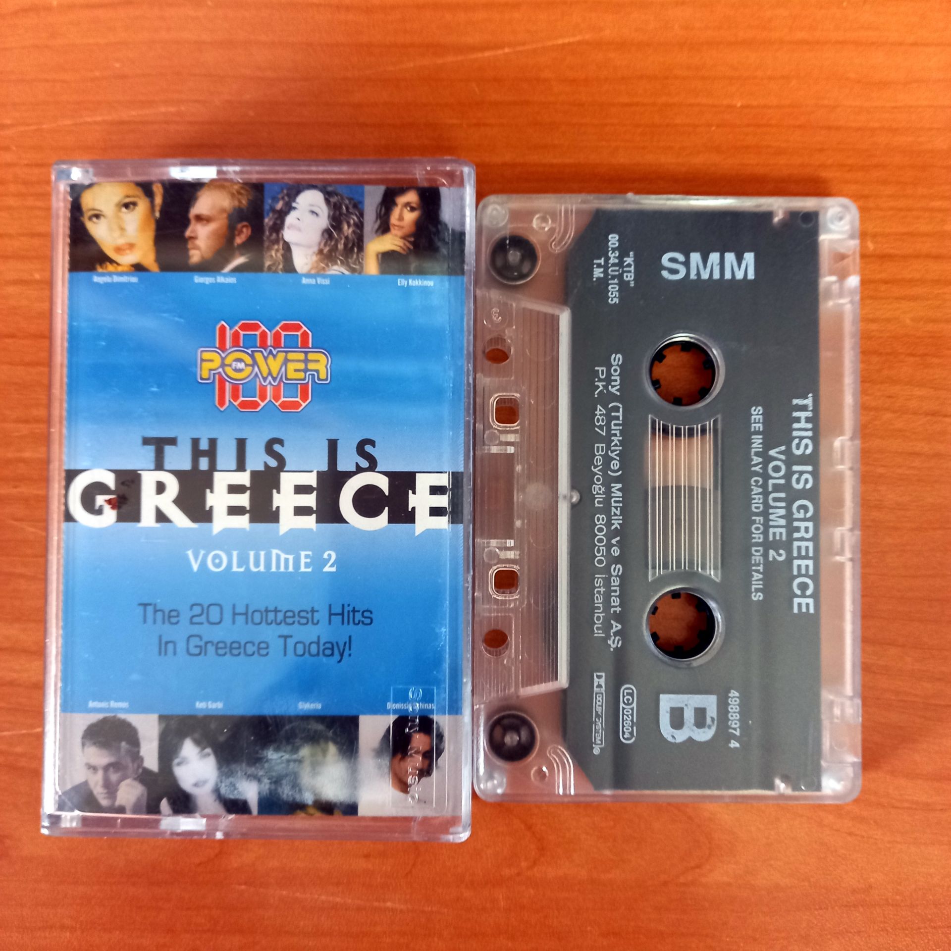 THIS IS GREECE VOLUME 2 / ANNA VISSI, MANDO, KETI GARBI, ANGELA DIMITRIOU, ANNA MELITI, NIKOS KARVELAS (2000) - KASET 2.EL