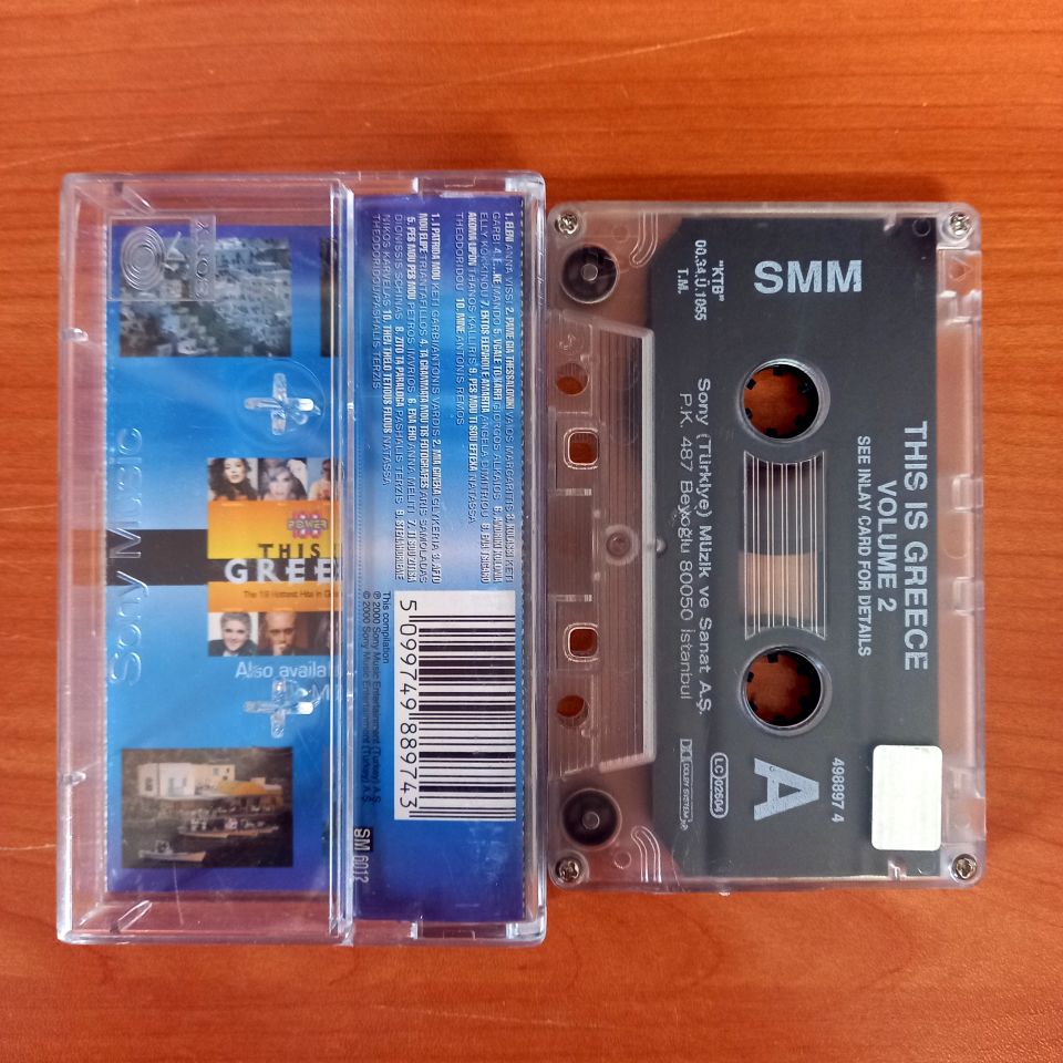 THIS IS GREECE VOLUME 2 / ANNA VISSI, MANDO, KETI GARBI, ANGELA DIMITRIOU, ANNA MELITI, NIKOS KARVELAS (2000) - KASET 2.EL