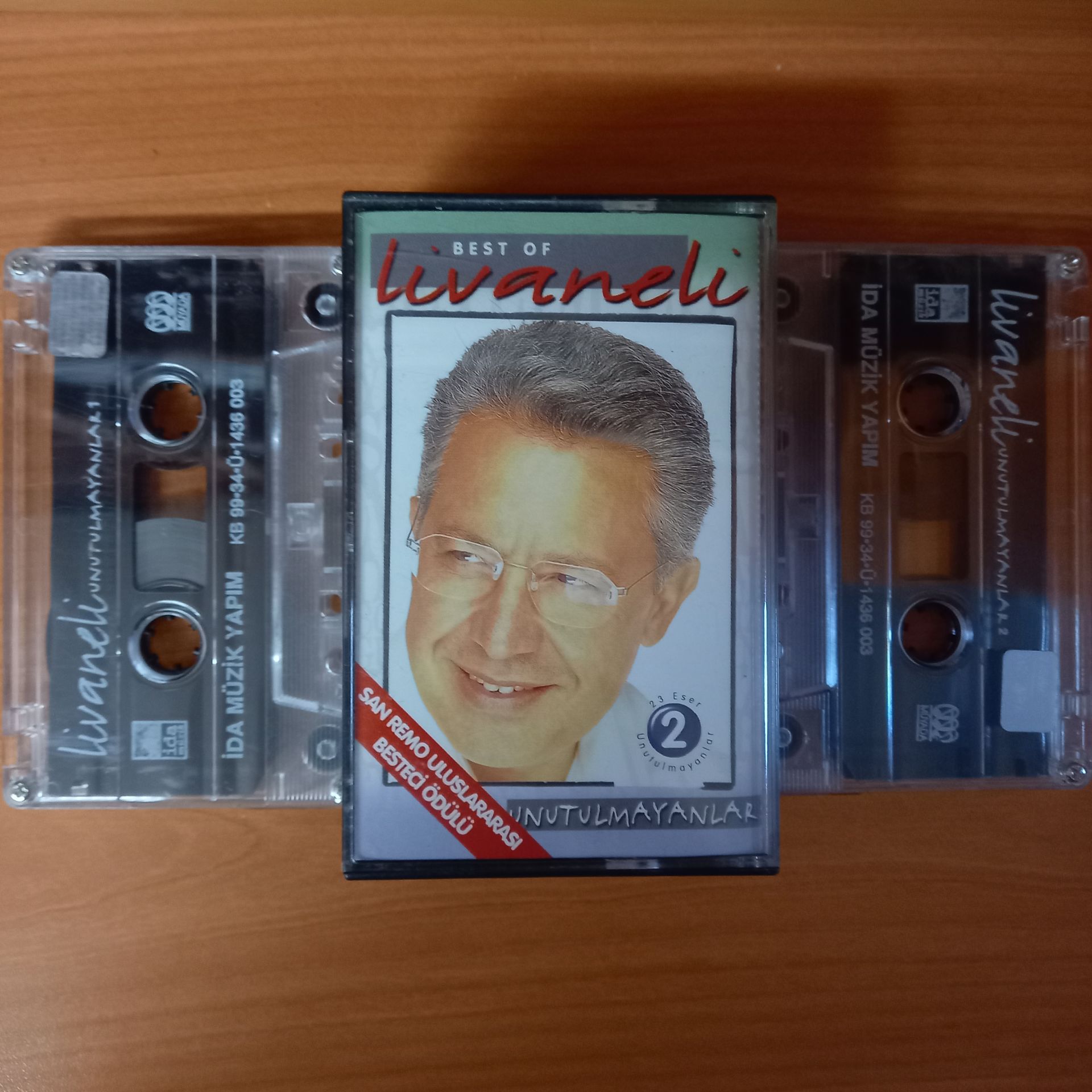 ZÜLFÜ LİVANELİ - UNUTULMAYANLAR 1 & 2 (1999) - 2 KASET 2.EL