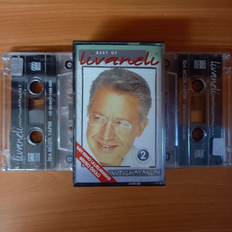 ZÜLFÜ LİVANELİ - UNUTULMAYANLAR 1 & 2 (1999) - 2 KASET 2.EL
