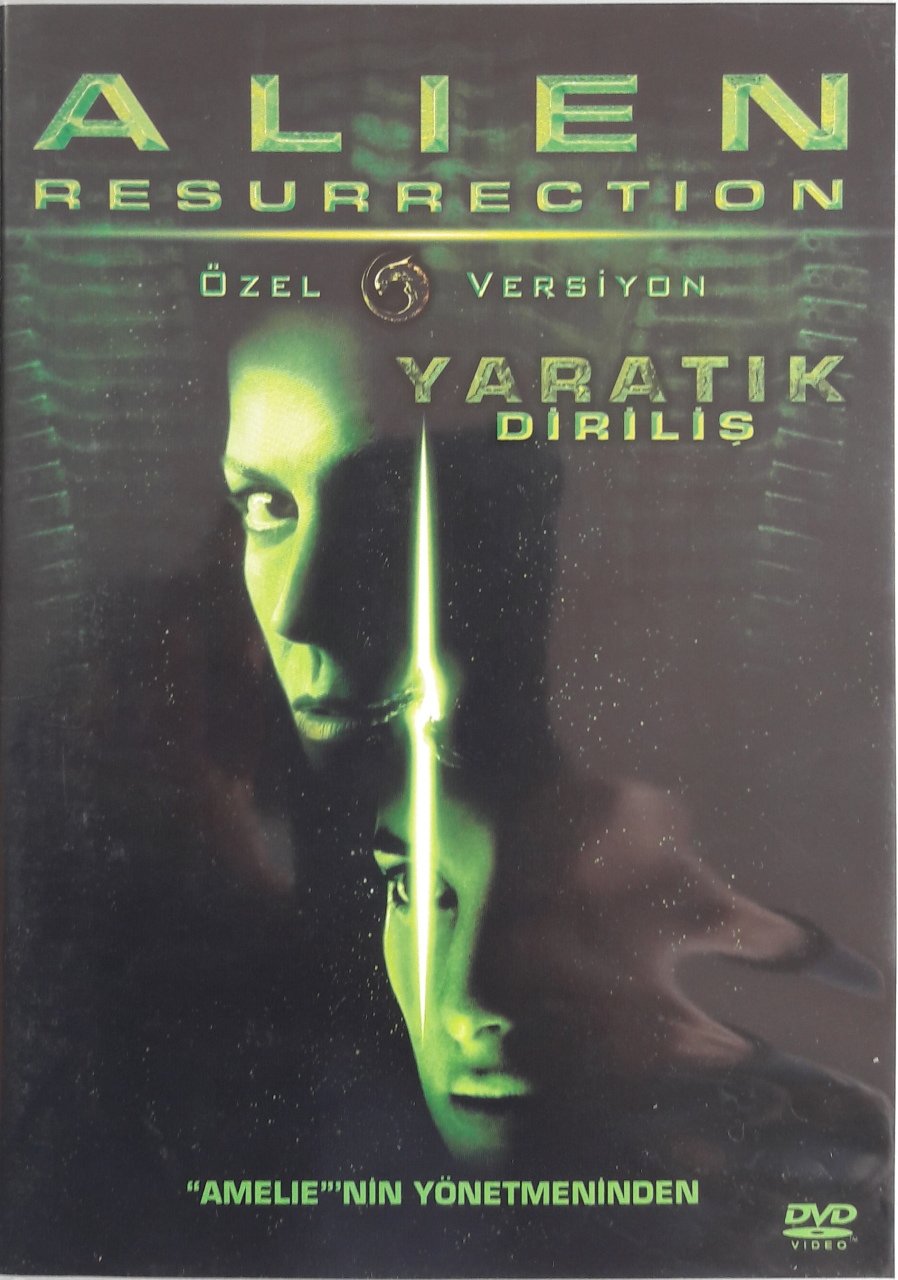ALIEN RESURRECTION (1997) - YARATIK DİRİLİŞ - SIGOURNEY WEAVER - WINONA RYDER - JEAN-PIERRE JEUNET - DVD 2.EL