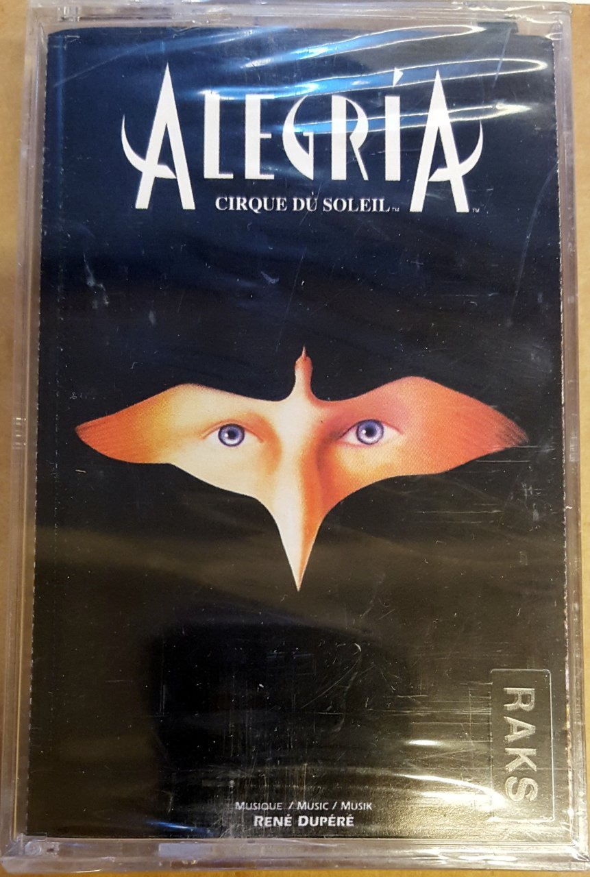 CIRQUE DU SOLEIL - ALEGRIA (1998) BMG CASSETTE MADE IN TURKEY ''NEW''