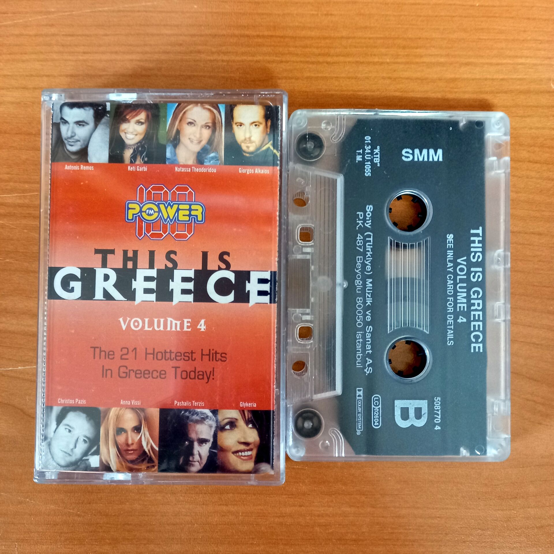 THIS IS GREECE VOLUME 4 / ANNA VISSI, EVA MILLI, HARIS ALEXIOU, ANGELA DIMITRIOU, KETI GARBI (2001) - KASET 2.EL