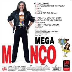 BARIŞ MANÇO - MEGA MANÇO (1993) - LP 2018 EMRE PLAK BASKI 180GR SIFIR PLAK