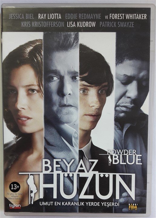 BEYAZ HÜZÜN - POWDER BLUE - JESSICA BIEL - RAY LIOTTA - FOREST WHITAKER - LISA KUDROW - PATRICK SWAYZE - DVD 2.EL