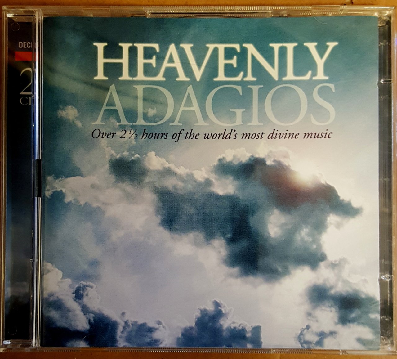 HEAVENLY ADAGIOS - BACH SATIE FAURE DELIUS HANDEL GORECKI BEETHOVEN MOZART etc. - 2CD 2.EL