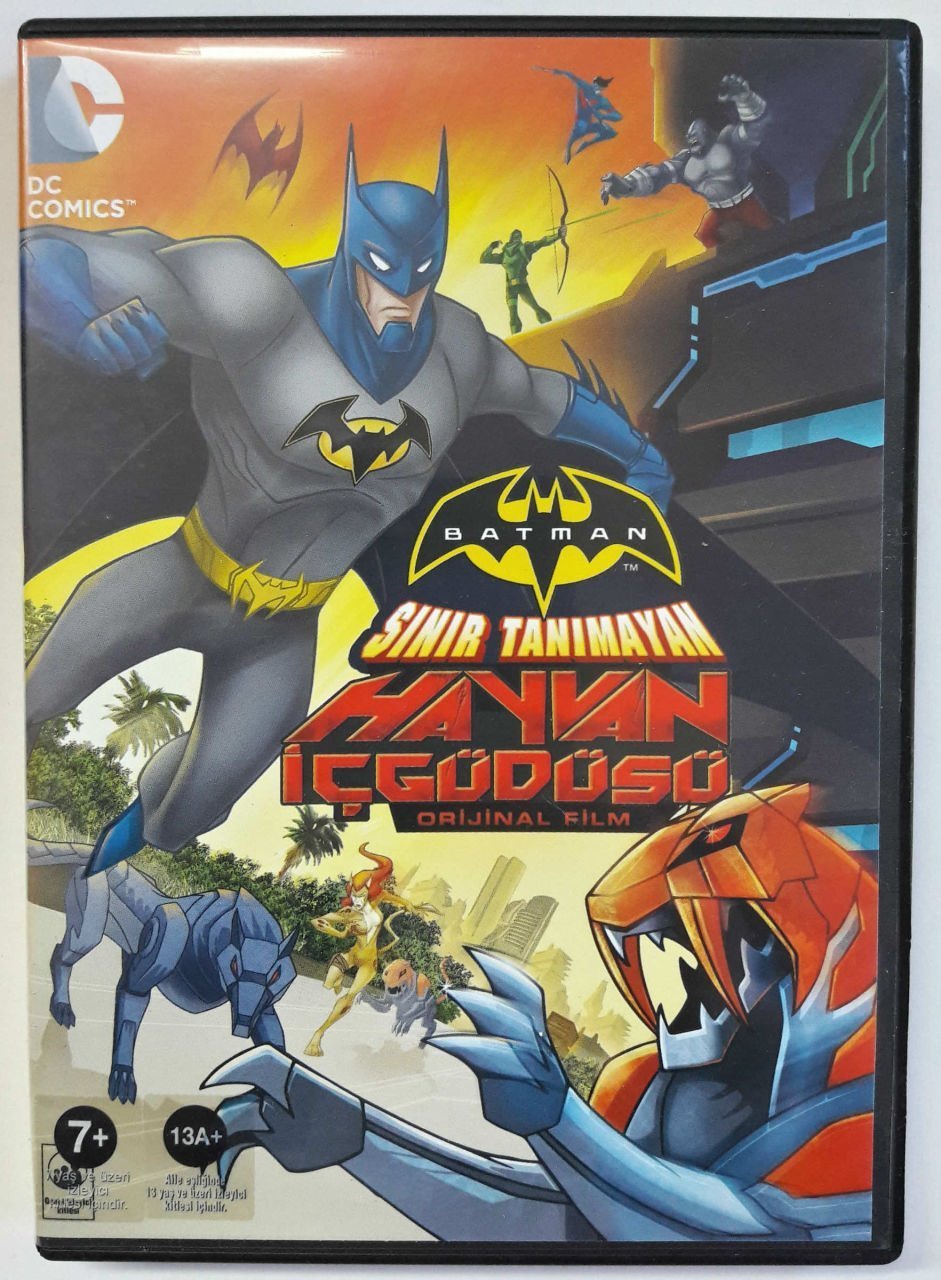 BATMAN UNLIMITED ANIMAL INSTINCTS - BATMAN SINIR TANIMAYAN HAYVAN İÇGÜDÜSÜ - DVD 2.EL