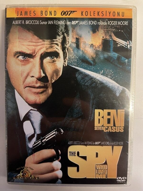 007 JAMES BOND THE SPY WHO LOVED ME - BENİ SEVEN CASUS - ROGER MOORE - DVD AMBALAJINDA SIFIR