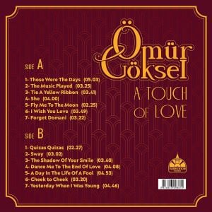 ÖMÜR GÖKSEL - A TOUCH OF LOVE (2006) LP 2022 SIFIR PLAK
