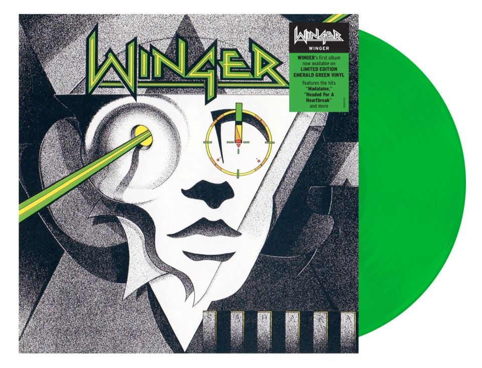 WINGER - WINGER (1988) - LP 2024 GREEN COLOURED EDITION SIFIR PLAK