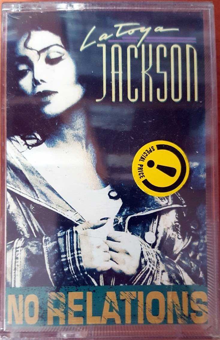 LA TOYA JACKSON - NO RELATIONS (1991) YONCA CASSETTE MADE IN TURKEY ''NEW'' PAPER LABEL