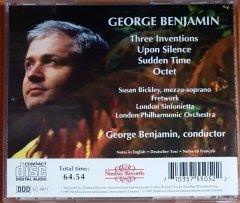GEORGE BENJAMIN - THREE INVENTIONS (1997) - CD 2.EL