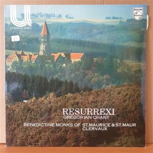 RESURREXI GREGORIAN CHANT / BENEDICTINE MONKS OF ST. MAURICE & ST. MAUR CLERVAUX - LP 2.EL PLAK