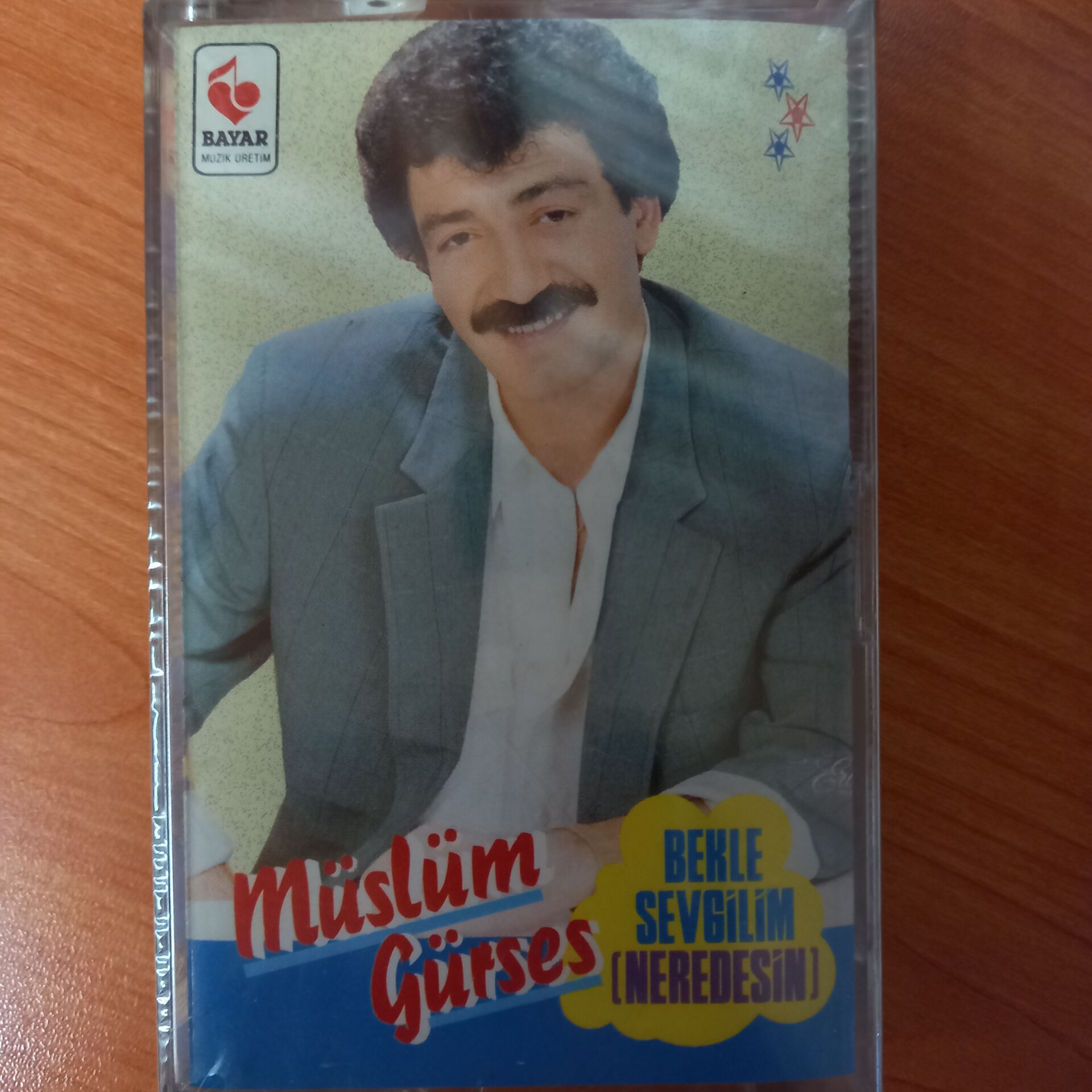 MÜSLÜM GÜRSES - BEKLE SEVGİLİM [NEREDESİN] (1992) - KASET SIFIR
