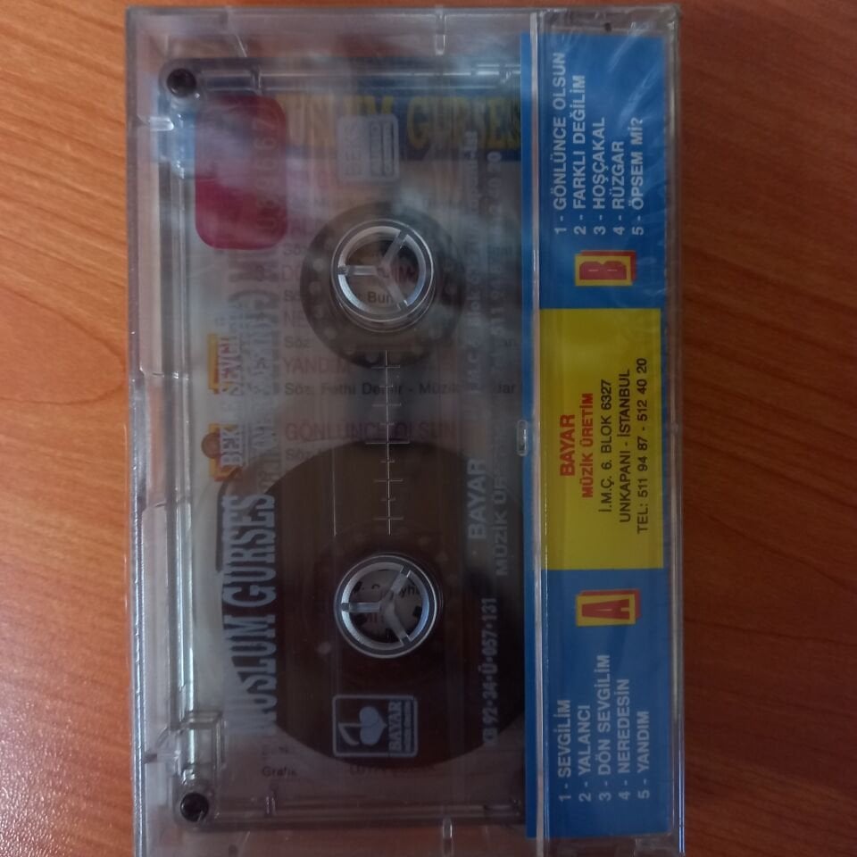 MÜSLÜM GÜRSES - BEKLE SEVGİLİM [NEREDESİN] (1992) - KASET SIFIR