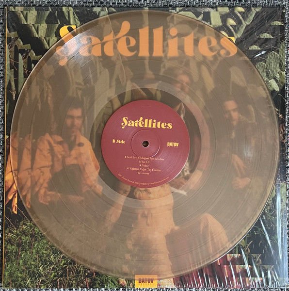 ŞATELLITES - ŞATELLITES (2022) - LP TRANSPARENT CHAMPAGNE COLOURED  EDITION SIFIR PLAK