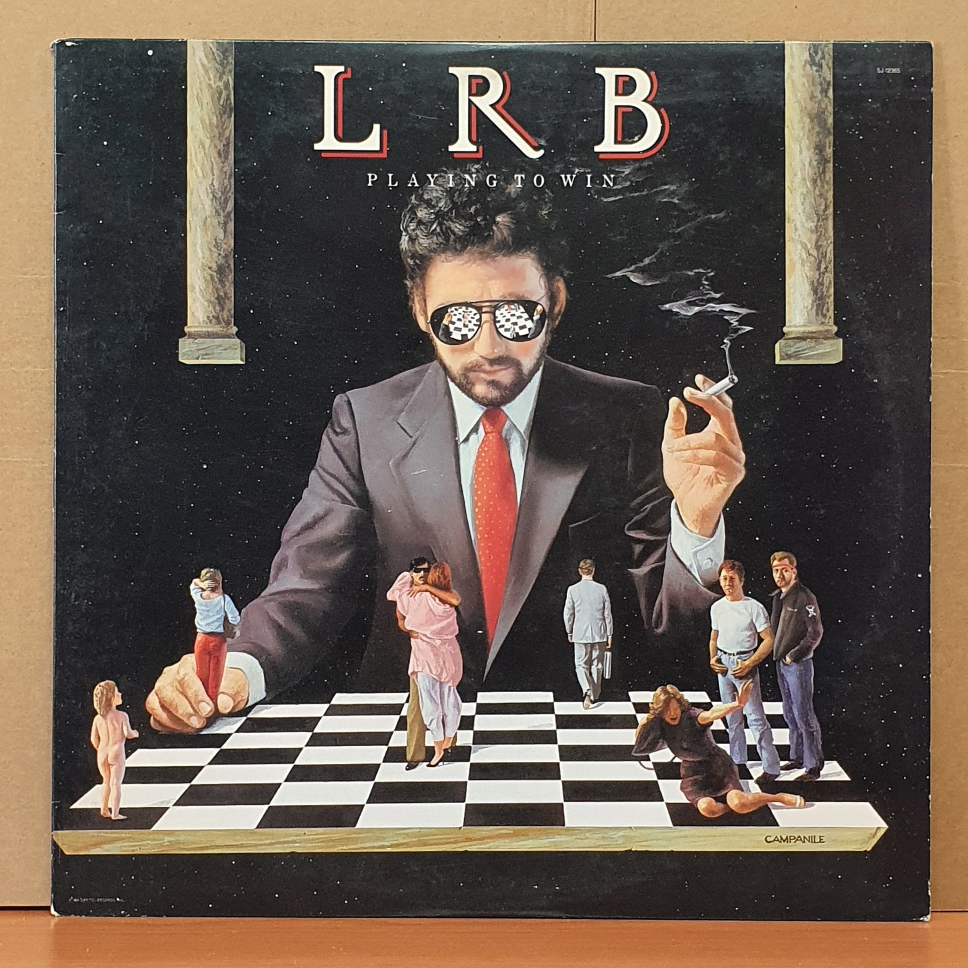 LRB - PLAYING TO WIN (1985) - LP 2.EL PLAK