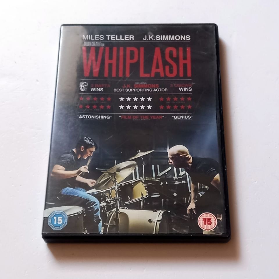 WHIPLASH - MILES TELLER, J.K. SIMMONS - YÖN.: DAMIEN CHAZELLE - DVD 2.BÖLGE TÜRKÇE ALTYAZI YOKTUR 2.EL