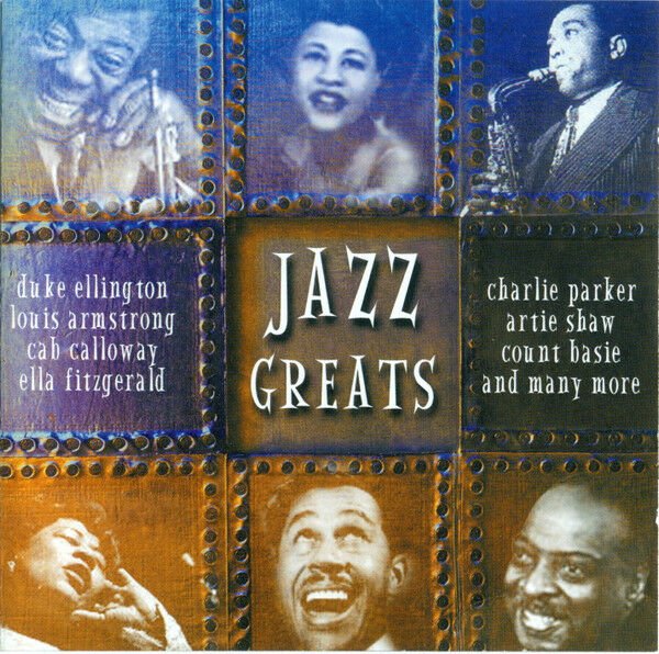 JAZZ GREATS - V/A NAT KING COLE LOUIS ARMSTRONG LENA HORNE CHARLIE PARKER SARAH VAUGHAN ELLA FITZGERALD etc (1998) - CD 2.EL