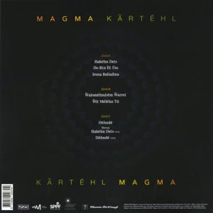 MAGMA - KARTEHL (2022) - 2LP 3 SIDED 180GR SIFIR PLAK