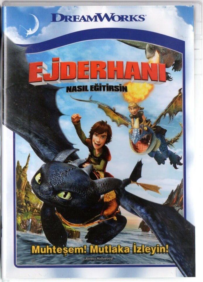 HOW TO TRAIN YOUR DRAGON - EJDERHANI NASIL EĞİTİRSİN - ANİMASYON - DVD 2.EL