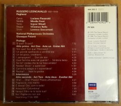 LEONCAVALLO - PAGLIACCI PAVAROTTI - CD DECCA 2.EL