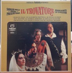 VERDI: IL TROVATORE, CHARLES CRAIG, MICHAEL MOORES - PLAK 2.EL