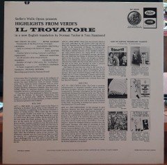 VERDI: IL TROVATORE, CHARLES CRAIG, MICHAEL MOORES - PLAK 2.EL