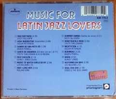 MUSIC FOR LATIN JAZZ LOVERS / DIZZY GILLESPIE, OSCAR PETERSON, ROLAND KIRK, QUINCY JONES (1987) - CD 2.EL