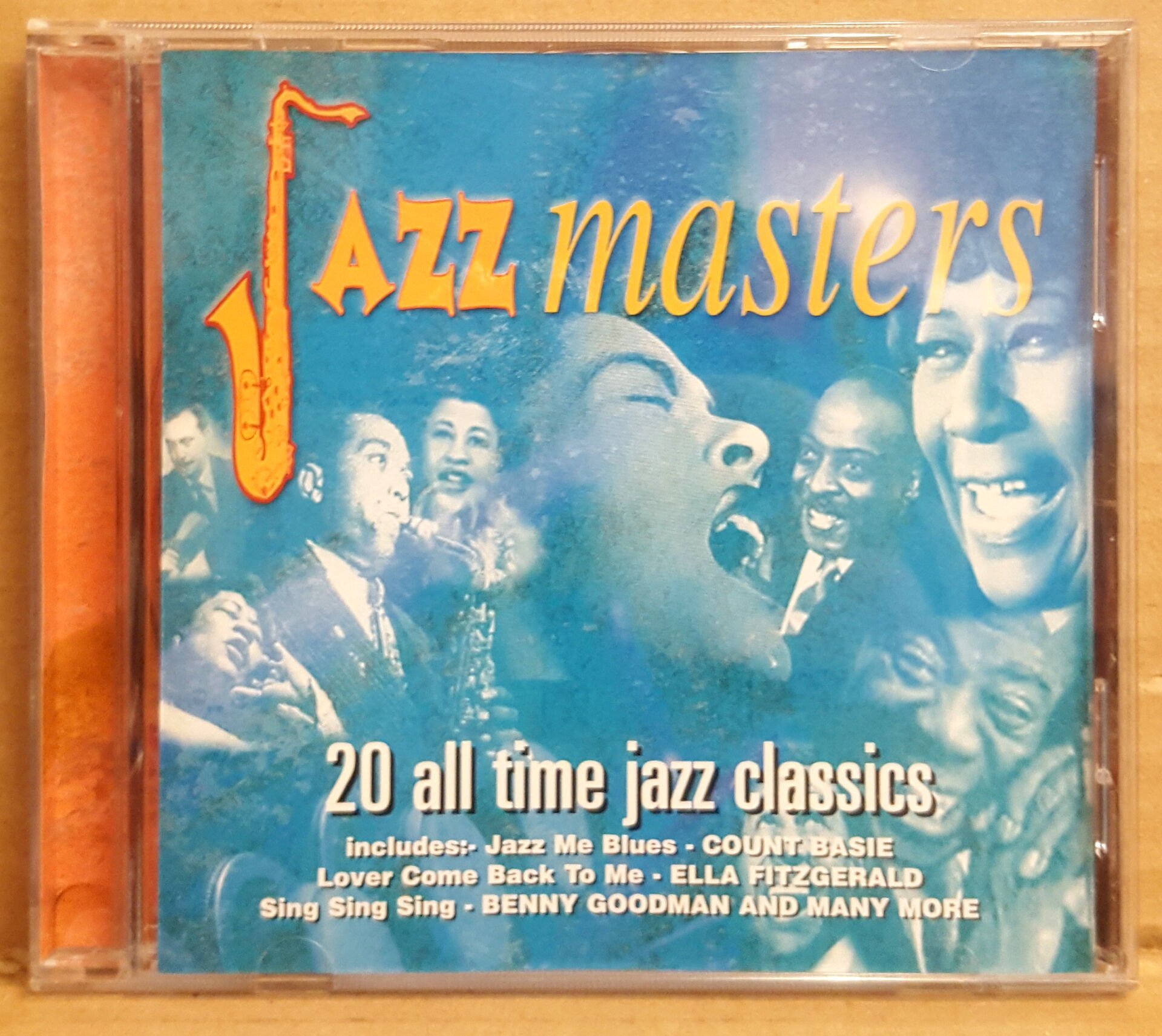JAZZ MASTERS / 20 ALL TIME JAZZ CLASSICS - V/A COUNT BASIE ELLA FITZGERALD BENNY GOODMAN DUKE ELLINGTON  etc (1998) - CD 2.EL