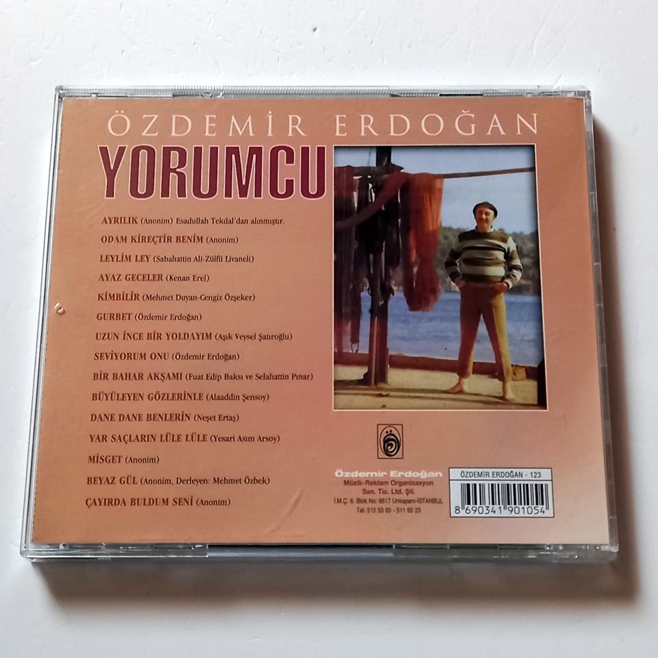 ÖZDEMİR ERDOĞAN - YORUMCU - CD 2.EL