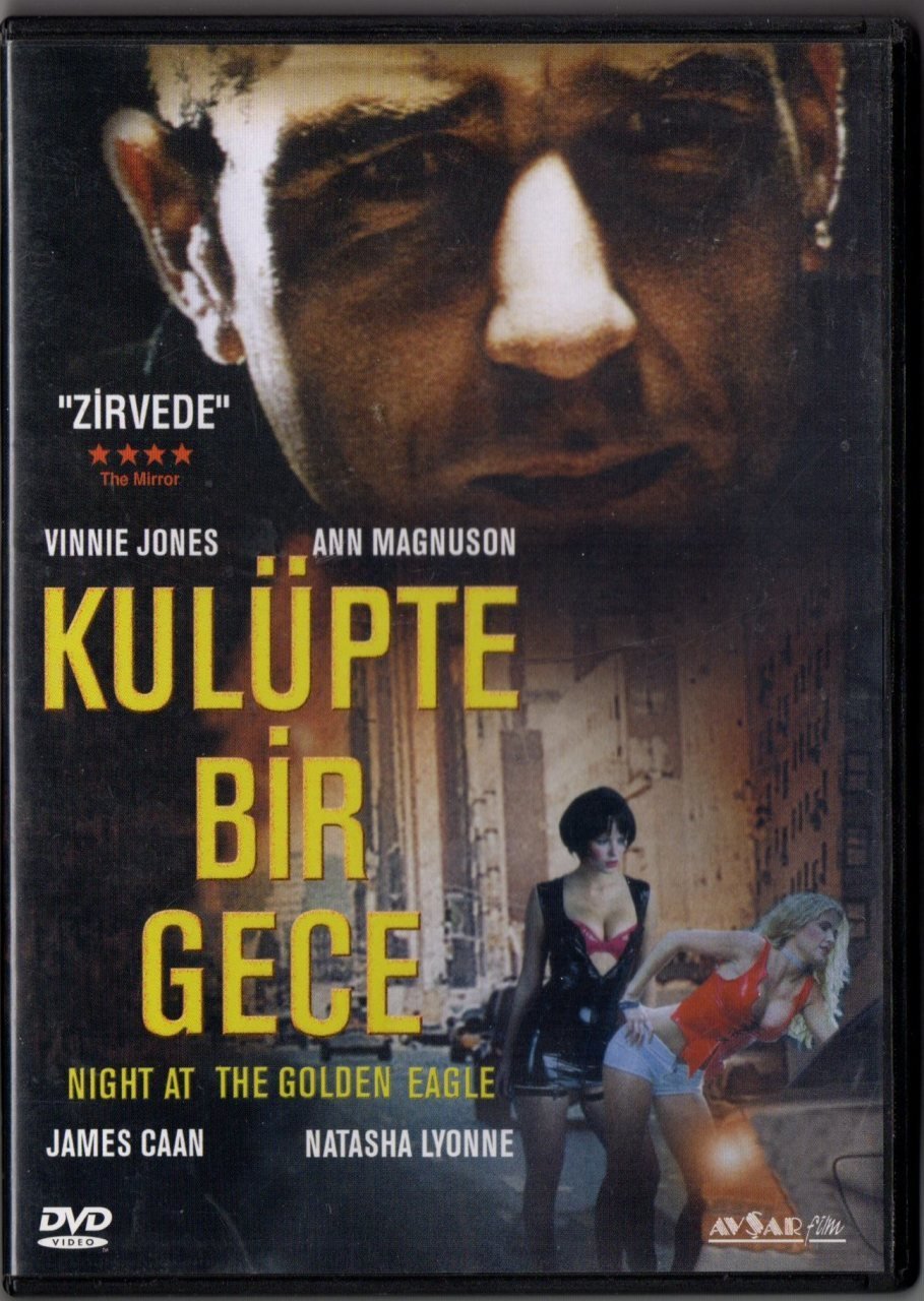 KULÜPTE BİR GECE - NIGHT AT THE GOLDEN EAGLE - VINNIE JONES - ANN MAGNUSON - JAMES CAAN - DVD 2.EL