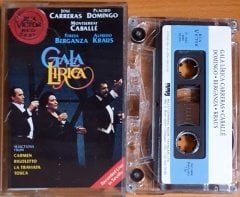 GALA LIRICA / JOSE CARRERAS, PLACIDO DOMINGO, MONTSERRAT CABALLE (1990) - KASET MMY 2.EL