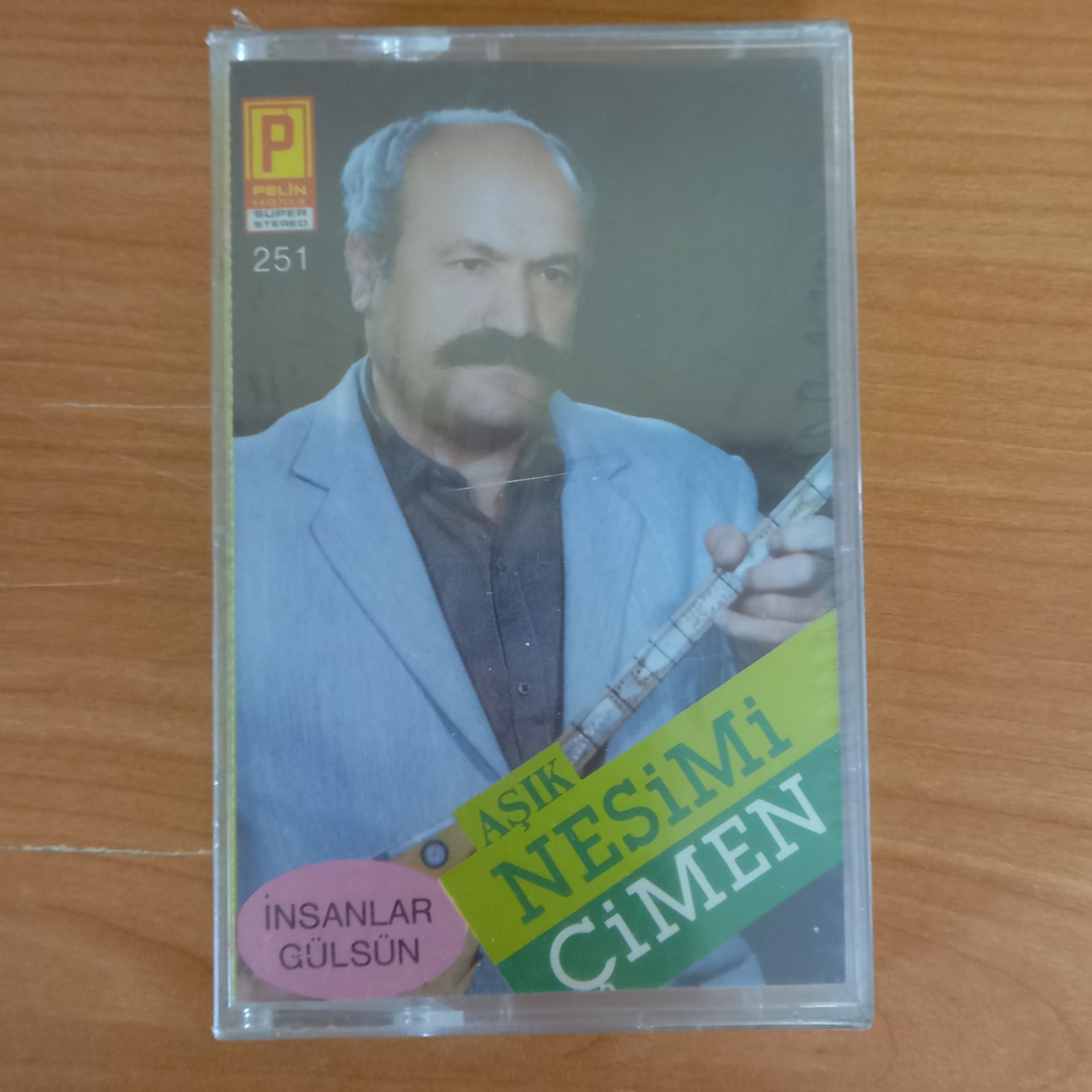 AŞIK NESİMİ ÇİMEN - İNSANLAR GÜLSÜN (1990) - KASET SIFIR