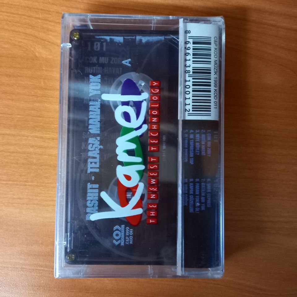 RASHIT - TELAŞA MAHAL YOK (1999) - KASET AMBALAJINDA SIFIR