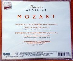 MOZART - DIVERTIMENTI / PRIMAVERA CLASSICS CD SIFIR