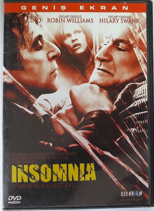 INSOMNIA - AL PACINO - ROBIN WILLIAMS - HILARY SWANK - CHRISTOPHER NOLAN - DVD 2.EL