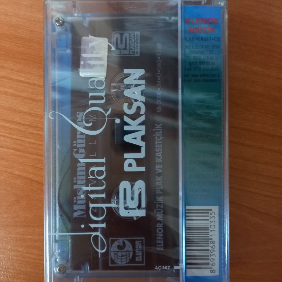 MÜSLÜM GÜRSES - ZAVALLIM (2000) - KASET SIFIR