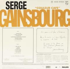 SERGE GAINSBOURG - COULEUR CAFE (1964) - LP SIFIR