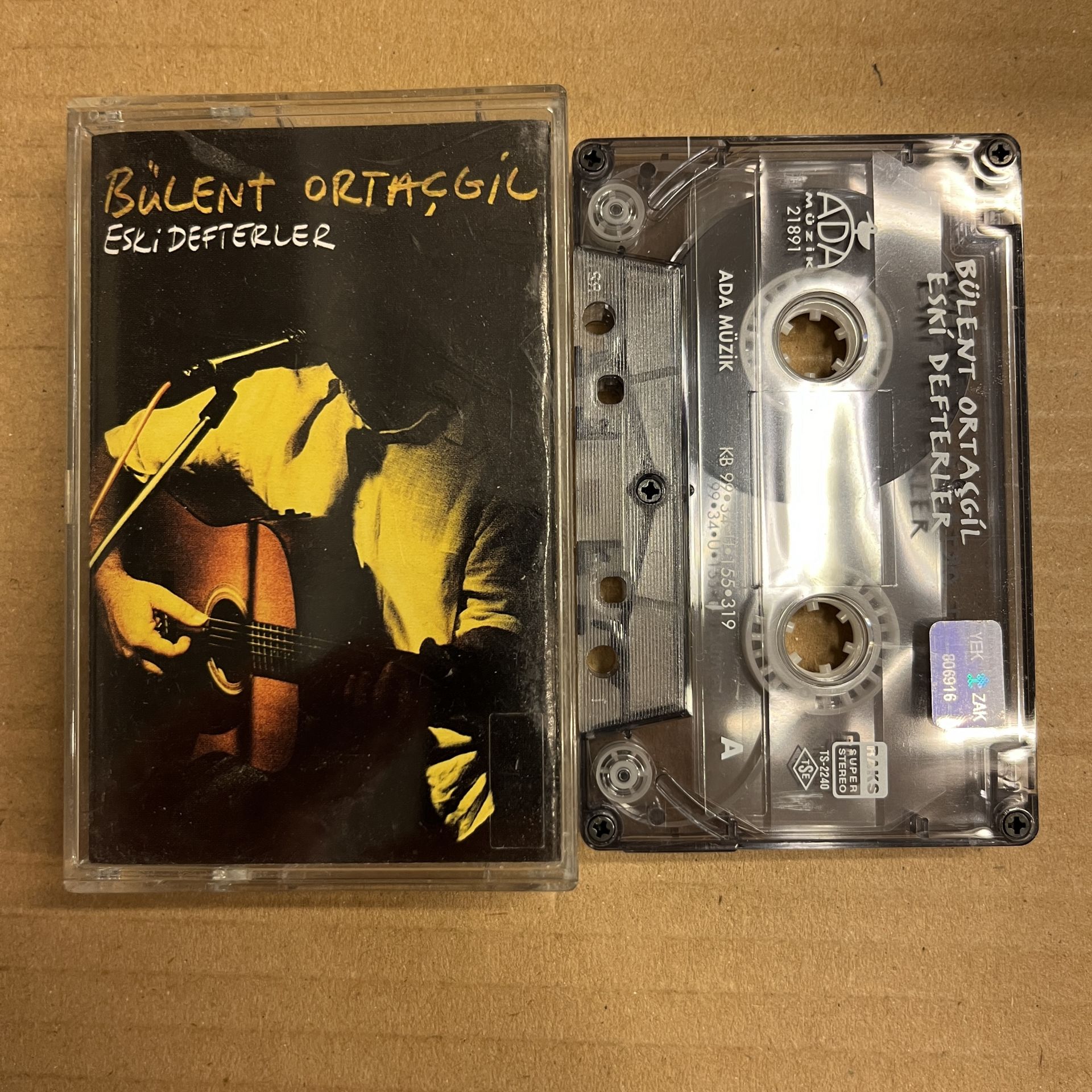 BÜLENT ORTAÇGİL - ESKİ DEFTERLER (1999) - KASET 2.EL