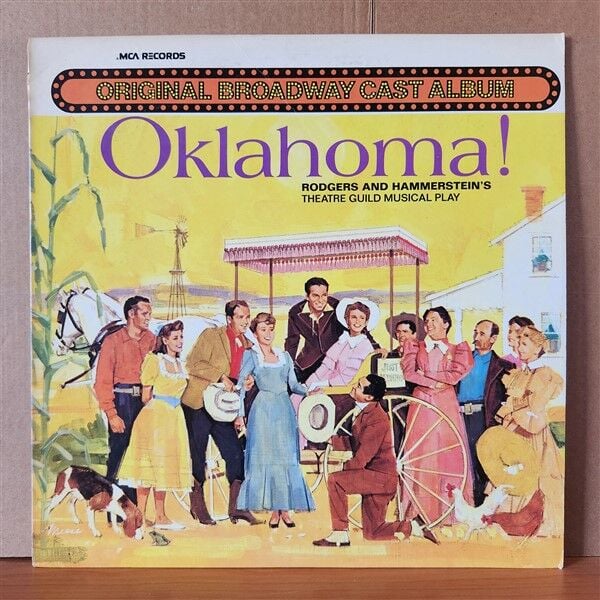 OKLAHOMA / ORIGINAL BROADWAY CAST RECORDING / RODGERS & HAMMERSTEIN - LP 2.EL PLAK