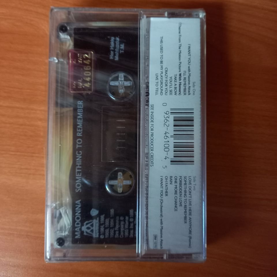 MADONNA - SOMETHING TO REMEMBER (1995) - KASET AMBALAJINDA SIFIR