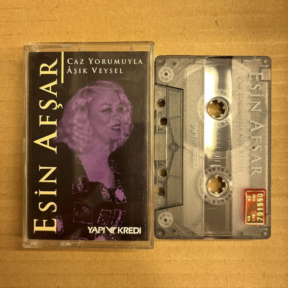 ESİN AFŞAR - CAZ YORUMUYLA AŞIK VEYSEL (1997) - KASET 2.EL