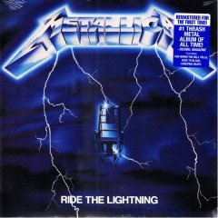 METALLICA - RIDE THE LIGHTNING (1984) - LP 2016 EDITION SIFIR PLAK