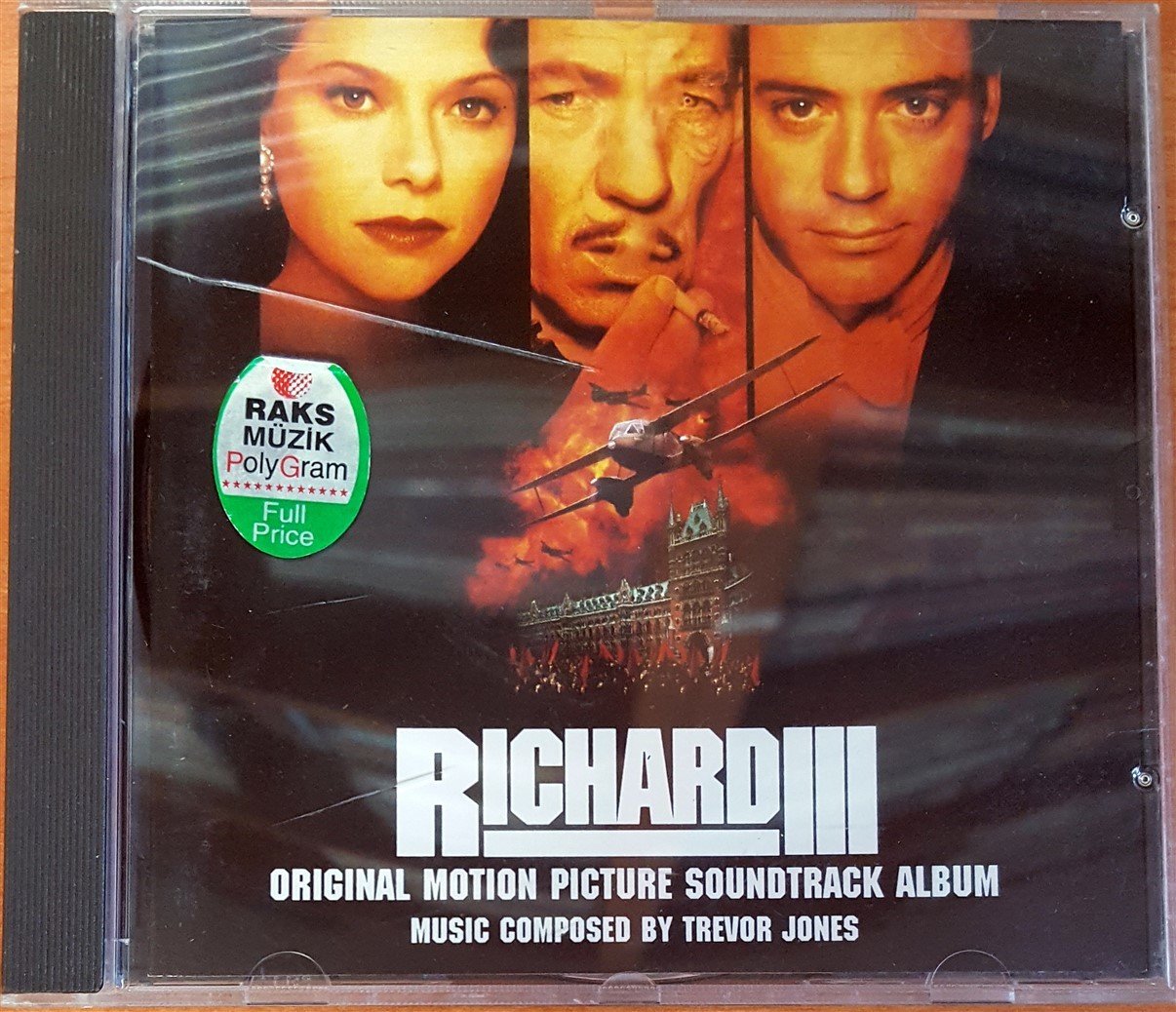 RICHARD III SOUNDTRACK BY TREVOR JONES (1996) CD 2.EL