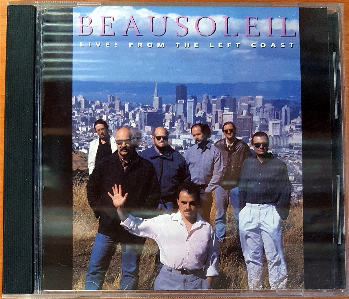 BEAUSOLEIL - LIVE! FROM THE LEFT COAST (1989) ROUNDER RECORDS CD 2.EL