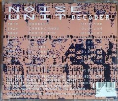 NOISE UNIT - DECODER (1996) - CD CLEOPATRA RECORDS 2.EL
